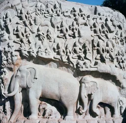 Relief représentant la pénitence d